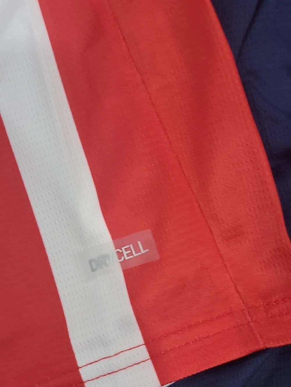 PUMA Guadalajara Soccer Jersey and Shorts Set Red White Navy Blue Size S - Picture 6 of 9